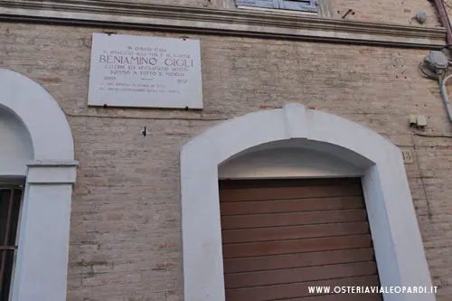 CASA NATALE BENIAMINO GIGLI